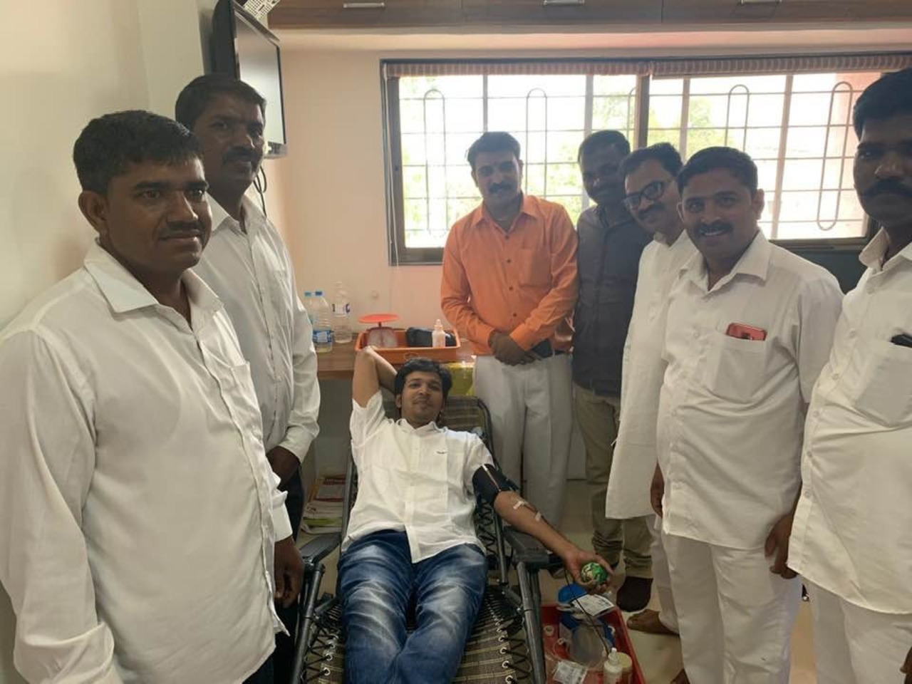 Swapnil Ingale blood donation