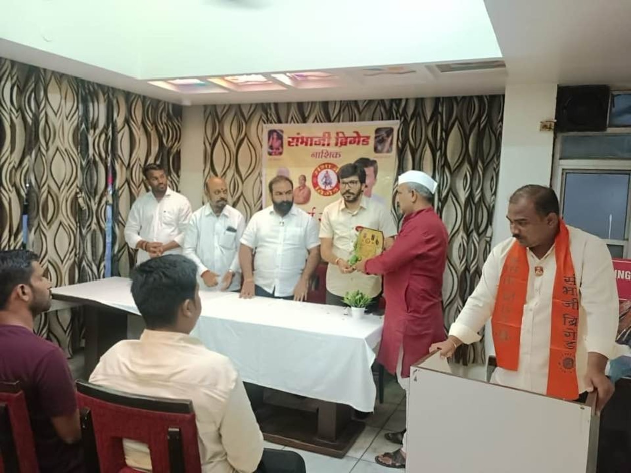 Swapnil Ingale Felicitation